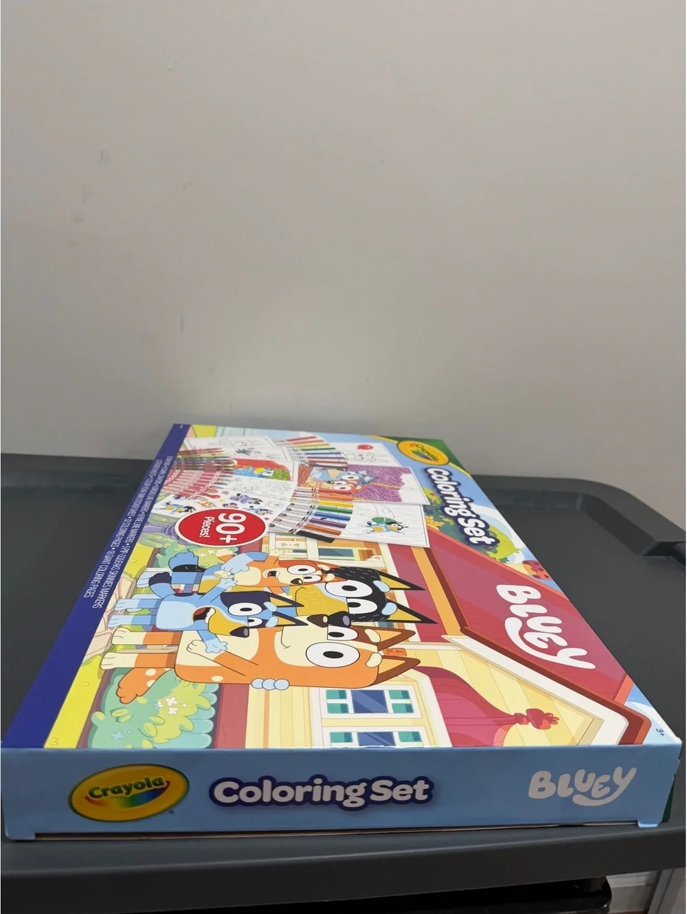 Crayola Bluey Coloring Set 90+ Pieces Markers Crayons Kids Art New Sealed Gift